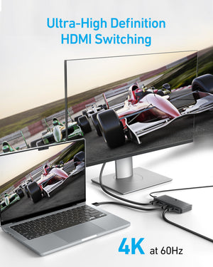 Anker HDMI Switch (4 in 1 Out, 4K HDMI) - TRAPSKI