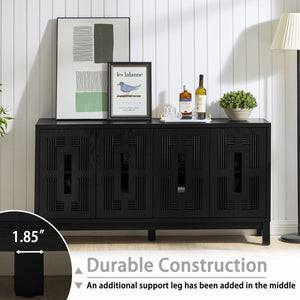60.7" Mid Century Modern Sideboard Buffet Cabinet