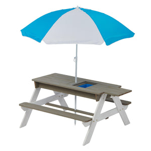 Kids Picnic Table With Sand and Water Table Conversion