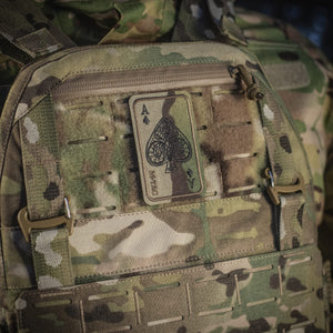 M-Tac patch Ace Of Spades (Embroidery) - TRAPSKI