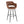 Margarite - Contemporary Fixed Height BarStool With Square Footrest (Set of 2)