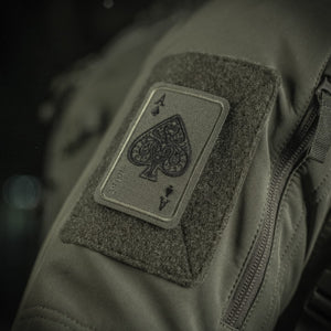 M-Tac patch Ace Of Spades (Embroidery) - TRAPSKI