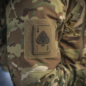 M-Tac patch Ace Of Spades (Embroidery) - TRAPSKI