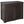 Rubbermaid Weather Resistant Resin Chic Outdoor Patio Storage Cabinet, Black Oak