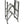 Origami R3 Foldable 3-Tiered Shelf Storage Rack & Wheels, Pewter (2 Pack)