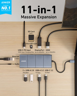 Anker <b>565</b> USB-C Hub (11-in-1) - TRAPSKI