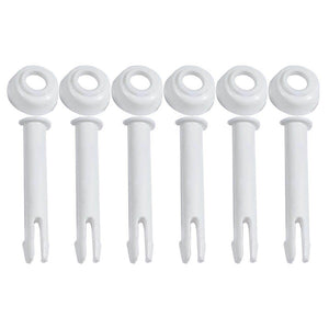Intex Replacement Joint Pin & Seal for 13' - 24' Round Metal Frame Pools, 6 Pack