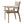 Durable Outdoor Dining Chair Set with Acacia Wood Frame and Wicker Seat