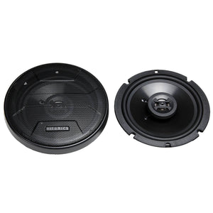 Hifonics Zeus ZS65CXS 6.5 Inch 3 Way 300W Shallow Mount Coaxial Speakers, Pair - TRAPSKI