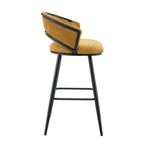 Bar Stools, Kitchen Island Counter Height Stools (Set of 2)