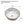 Ceramic Round Undermount Bathroom Sink With Overflow, European Style - White