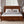 Farmhouse Style Queen Size Bed with Barn Door Headboard and Footboard