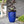 Handmade Sapphire Garden Pot