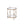 Zekera Mirrored & Champagne Finish End Table