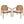 Meja Dining Chair With Cushion, Set of 2