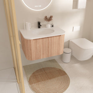 Wall Mounted Bathroom Vanity With Sink