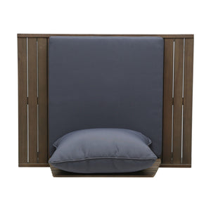 Sedona Outdoor Club Chair With Slatted Design