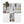 Levan - 3 Piece Living Room Set With 3 Bookcases