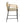Mid Century Modern Counter Stool Set with Espresso Metal Frame - Khaki