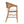 Wooden Frame Counter Stool with Rattan Back - Set of 2