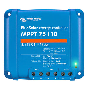 Victron BlueSolar MPPT Charge Controller - 75V - 10AMP