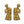 Set of 2 Venus de Milo Bust Bookends with Gold Finish