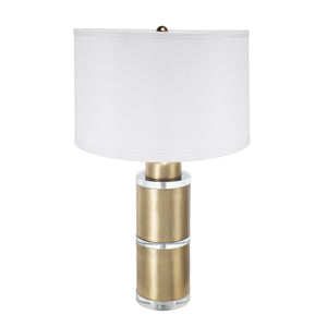 D15x25.5" Table Lamp