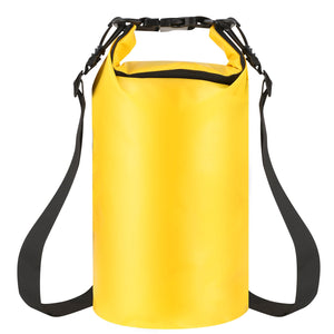 Waterproof Dry Bag Roll Top Dry Storage Backpack Keep Gear Dry w/ Detachable Shoulder Strap for Kayaking Rafting Boating Beach Swimming