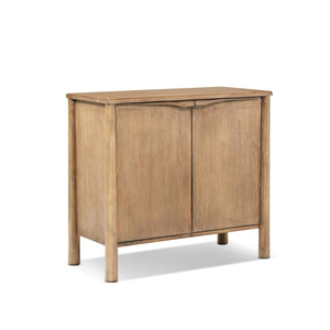 Nolan - 2 Door Accent Cabinet - Antique Brown