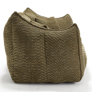 Comfortable Dual Beanbag Chair With High Resilience Foam Core For 2 People