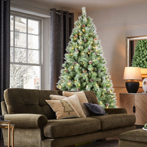 6FT Christmas Tree with 300 Warm Lights