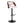 Pino - Mid Century Modern Adjustable Barstool With Swivel With Rounded T Footrest (Set of 2)