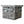 Outdoor Square Propane Fire Pit 40,000 BTU - Gray
