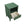 Winston 2-Drawer Storage Nightstand in Vintage Green