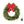 24-Inch Pre-Lit Artificial Christmas Wreath