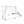 Xns107 - 2 Swing Set With Slide For Outdoor - Blue / Pink