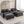 Modern Sectional Sofa With Removable Ottomans, USB Ports