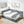 Mid-Century Upholstered Tufted Bed Frame with Backrest and Armrests