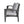 Honolulu Loveseat - Gray / Silver