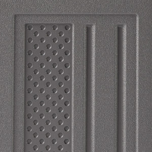 Suncast 4 Cubic Feet Resin Single Shelf Garage Wall Storage Cabinet, Platinum