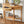 TREXM Farmhouse Half Moon Console Table with Drawer & Shelf