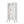 6 Tier Storage Cabinet With Transparent Door, Adjustable Shelves & Wheels