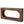 Narrow 2 Tier Console Table With Scalloped Edge For Living Hallway - Brown