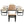 7 Pieces Outdoor Dining Set Patio Dining Table And Chair Set With And Removable Cushions For Patio
