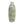 5.9x5.9x15.6' White Ceramic Flower Vase with Green Floral Pattern and Small Handles