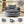 360° Swivel Accent Barrel Chair With Dual Layer Cushion And 3 Removable Pillows