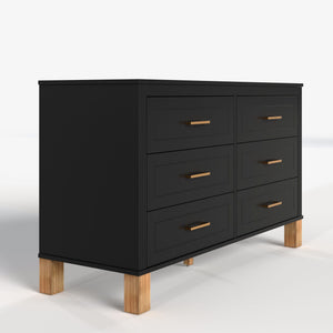 6 Drawer Double Dresser