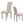 Velvet Dining Chairs For Dining Room (Set of 4)