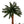 Home Heritage Palm Tree 5' & 3' Pre-Lit Artificial Tropical Double Holiday Tree
