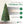 Home Heritage Half Pine 7' Pre-Lit Artificial Christmas Tree, 150 Warm White LED